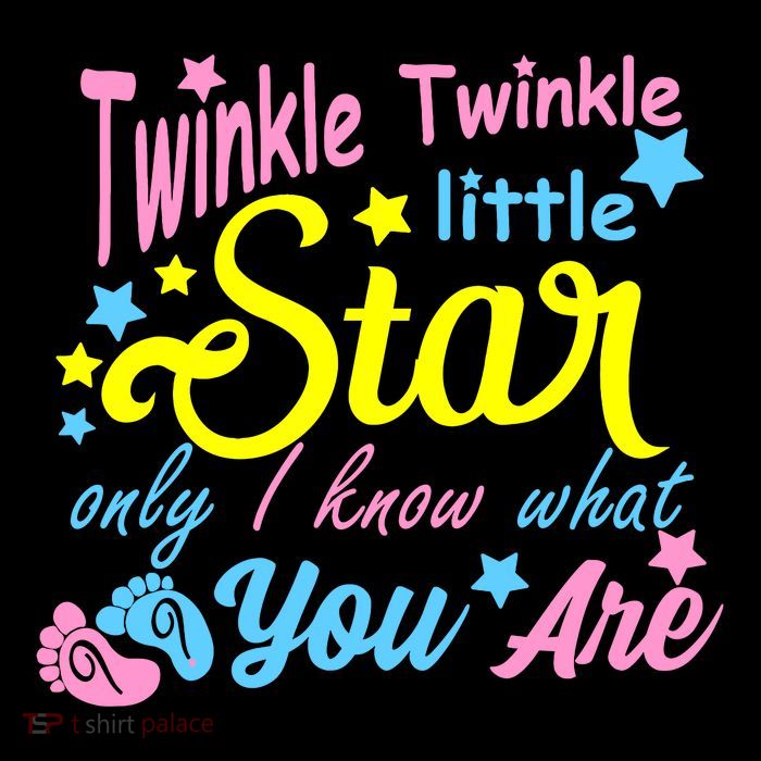 Twinkle Twinkle Little Star Only I Know What You Are Gender Stripe Pom Pom Beanie