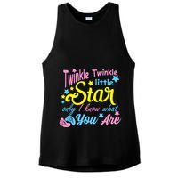 Twinkle Twinkle Little Star Only I Know What You Are Gender Ladies PosiCharge Tri-Blend Wicking Tank