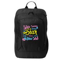 Twinkle Twinkle Little Star Only I Know What You Are Gender City Backpack
