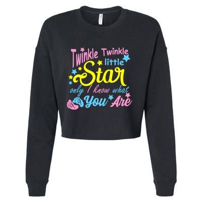 Twinkle Twinkle Little Star Only I Know What You Are Gender Cropped Pullover Crew