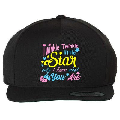 Twinkle Twinkle Little Star Only I Know What You Are Gender Wool Snapback Cap