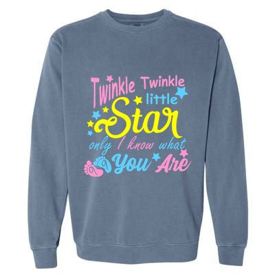 Twinkle Twinkle Little Star Only I Know What You Are Gender Garment-Dyed Sweatshirt