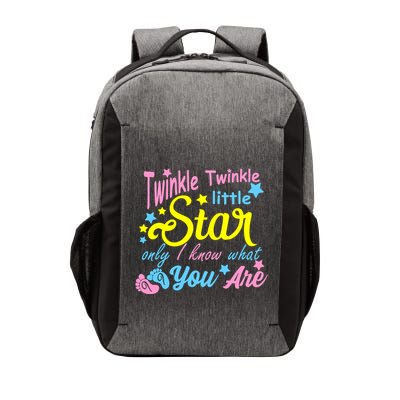 Twinkle Twinkle Little Star Only I Know What You Are Gender Vector Backpack