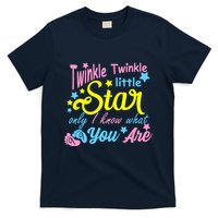 Twinkle Twinkle Little Star Only I Know What You Are Gender T-Shirt