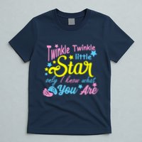 Twinkle Twinkle Little Star Only I Know What You Are Gender T-Shirt