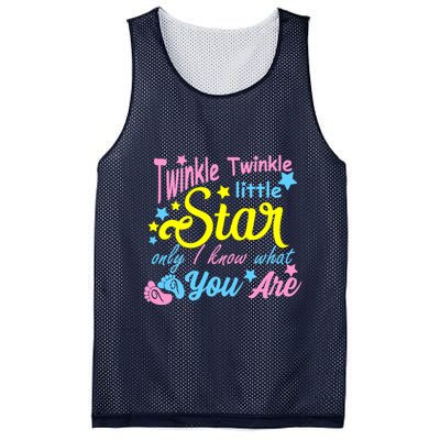 Twinkle Twinkle Little Star Only I Know What You Are Gender Mesh Reversible Basketball Jersey Tank