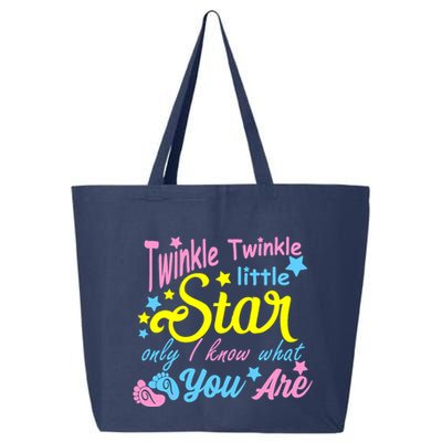 Twinkle Twinkle Little Star Only I Know What You Are Gender 25L Jumbo Tote