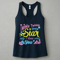 Twinkle Twinkle Little Star Only I Know What You Are Gender Womens Tank Top
