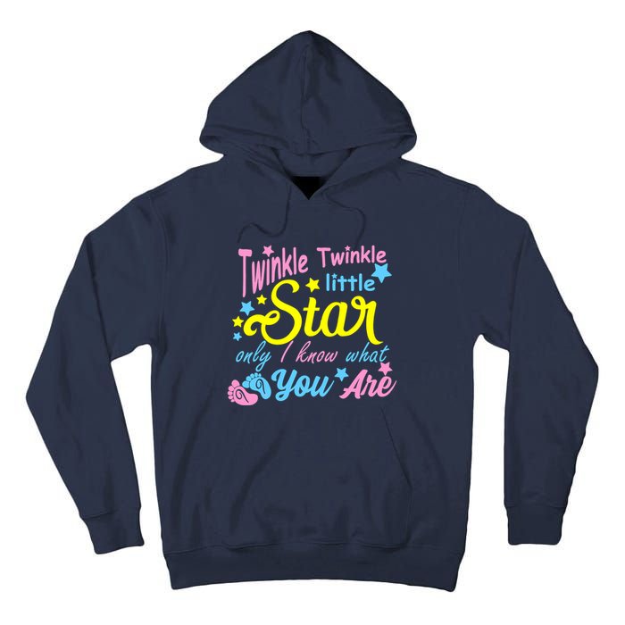 Twinkle Twinkle Little Star Only I Know What You Are Gender Tall Hoodie