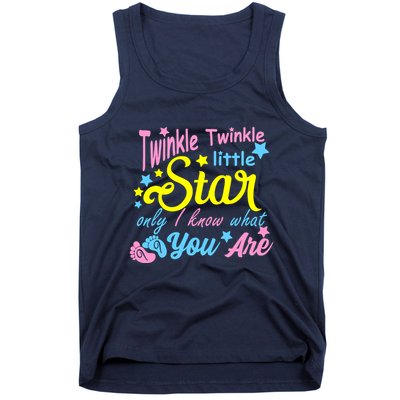 Twinkle Twinkle Little Star Only I Know What You Are Gender Tank Top