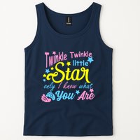 Twinkle Twinkle Little Star Only I Know What You Are Gender Tank Top