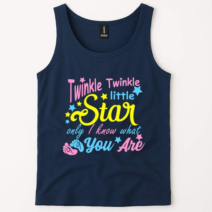 Twinkle Twinkle Little Star Only I Know What You Are Gender Tank Top