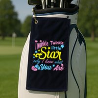 Twinkle Twinkle Little Star Only I Know What You Are Gender Golf Towel