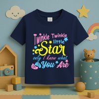 Twinkle Twinkle Little Star Only I Know What You Are Gender Toddler T-Shirt