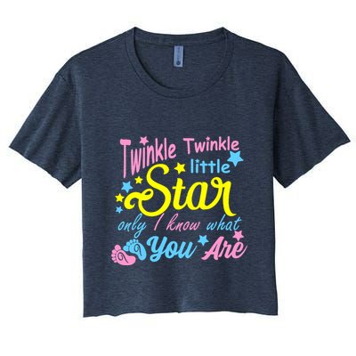 Twinkle Twinkle Little Star Only I Know What You Are Gender Crop Top