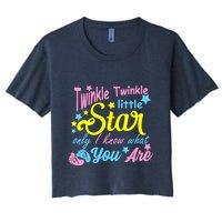 Twinkle Twinkle Little Star Only I Know What You Are Gender Crop Top