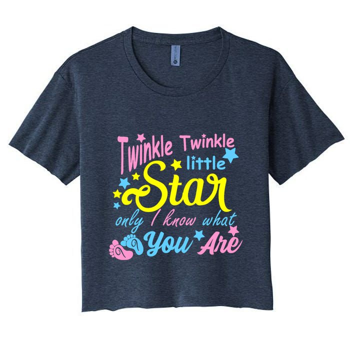 Twinkle Twinkle Little Star Only I Know What You Are Gender Crop Top