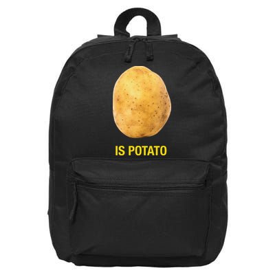 Funny Is Potato 16 in Basic Backpack