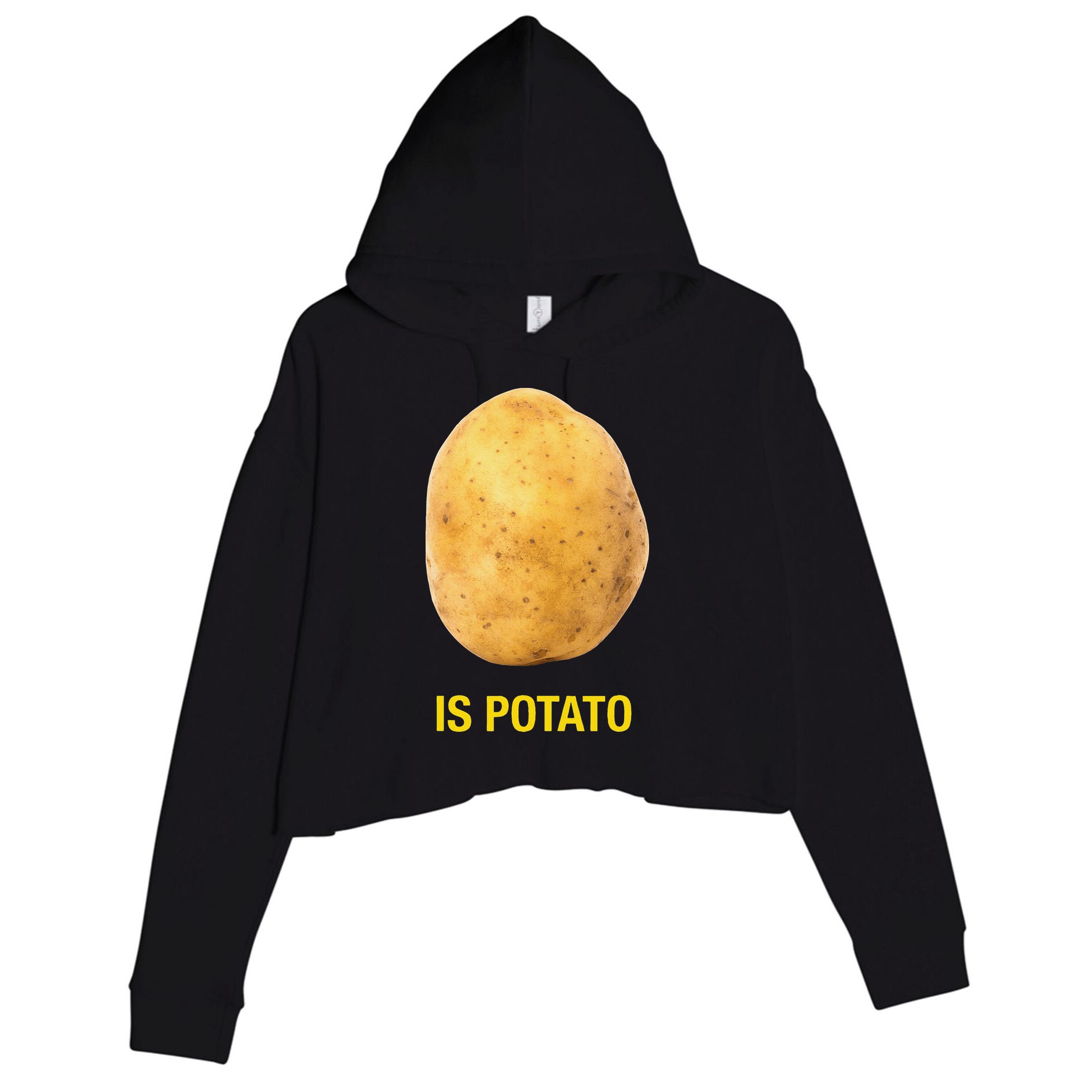 Funny Is Potato Crop Fleece Hoodie