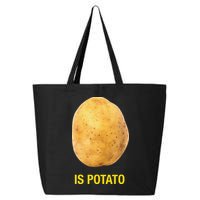Funny Is Potato 25L Jumbo Tote