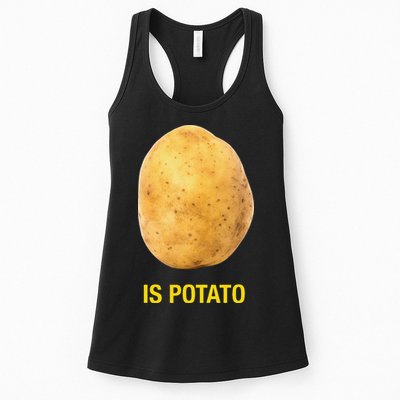 Funny Is Potato Womens Tank Top