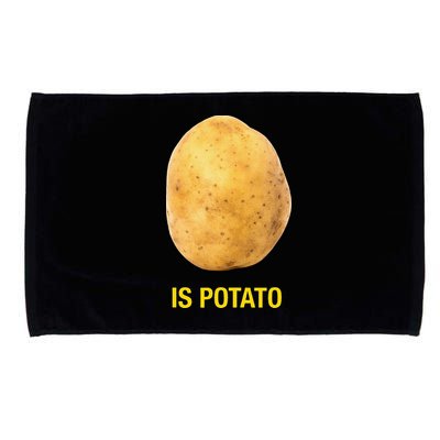 Funny Is Potato Microfiber Hand Towel