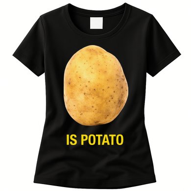 Funny Is Potato Womens T-Shirt