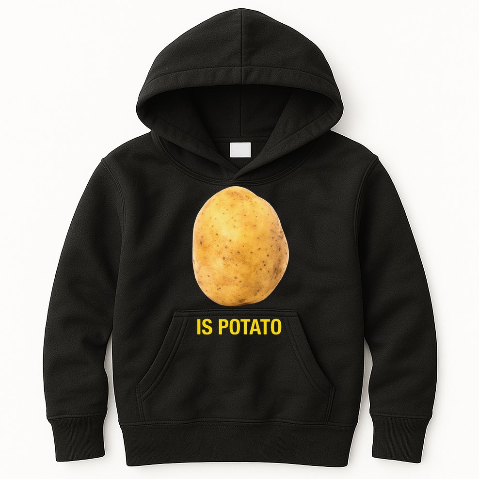 Funny Is Potato Kids Hoodie