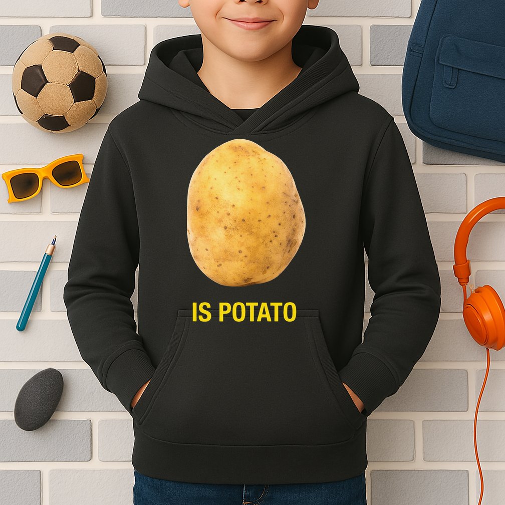 Funny Is Potato Kids Hoodie