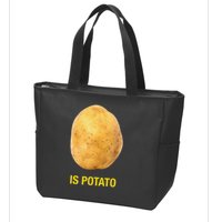 Funny Is Potato Zip Tote Bag