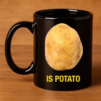Trendy TV Show Is Potato 11oz C Handle Ceramic Mug