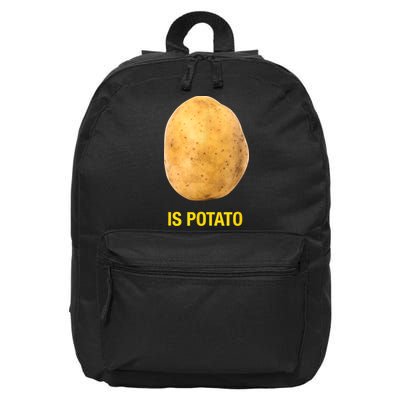 Trendy TV Show Is Potato 16 in Basic Backpack