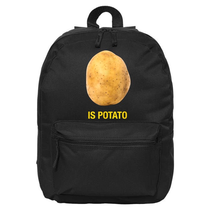 Trendy TV Show Is Potato 16 in Basic Backpack