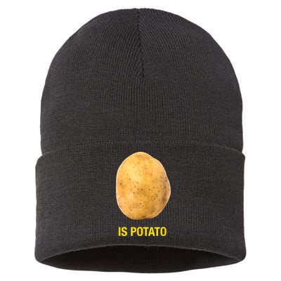 Trendy TV Show Is Potato Sustainable Knit Beanie