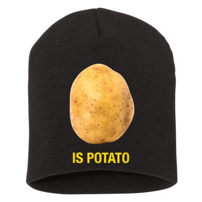 Trendy TV Show Is Potato Short Acrylic Beanie