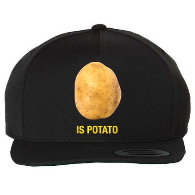 Trendy TV Show Is Potato Wool Snapback Cap