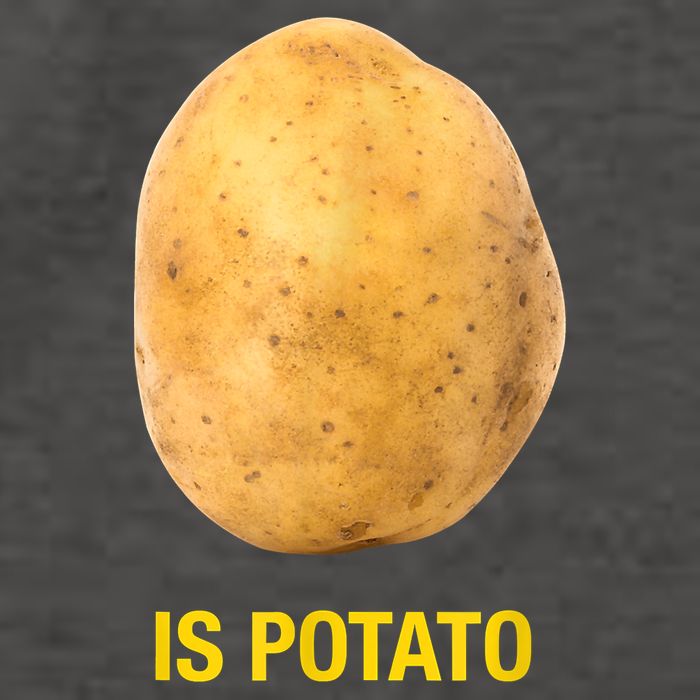 Trendy TV Show Is Potato Vector Backpack