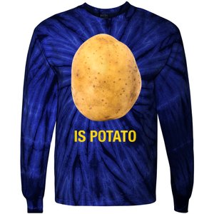 Trendy TV Show Is Potato Tie-Dye Long Sleeve Shirt