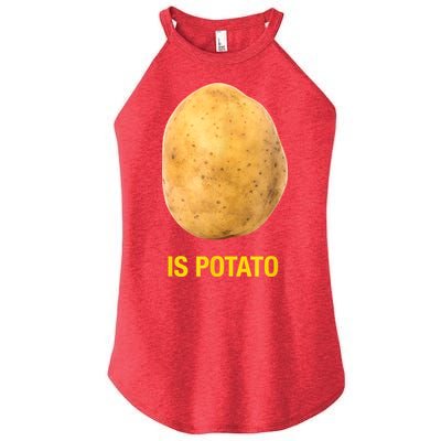 Trendy TV Show Is Potato Women's Perfect Tri Rocker Tank