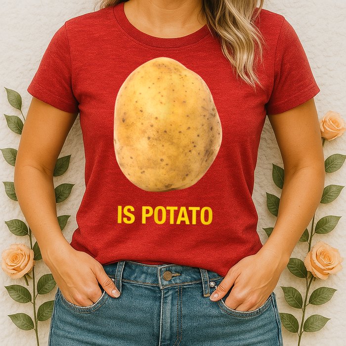 Trendy TV Show Is Potato Womens T-Shirt