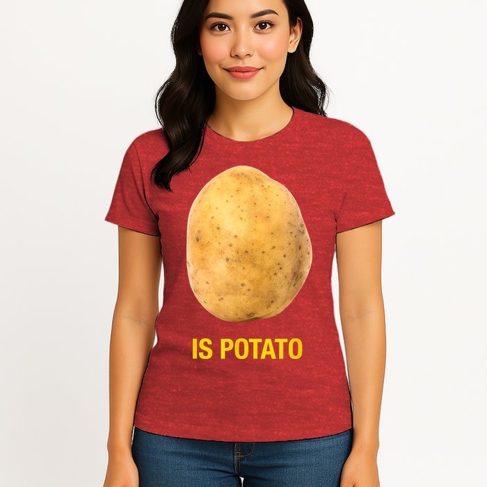 Trendy TV Show Is Potato Womens T-Shirt