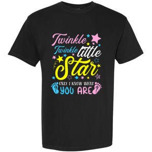 Twinkle Twinkle Little Star Funny Gender Keeper Reveal Party Garment-Dyed Heavyweight T-Shirt