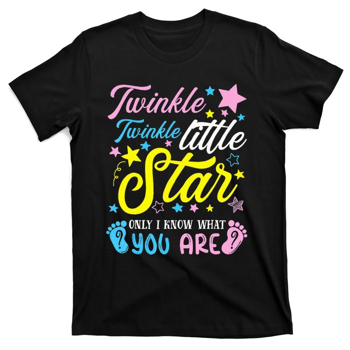 Twinkle Twinkle Little Star Funny Gender Keeper Reveal Party T-Shirt