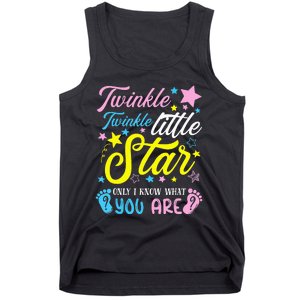 Twinkle Twinkle Little Star Funny Gender Keeper Reveal Party Tank Top