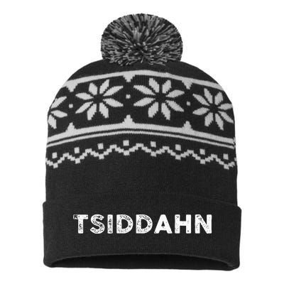 Tsiddahn Teacher Life USA-Made Snowflake Beanie