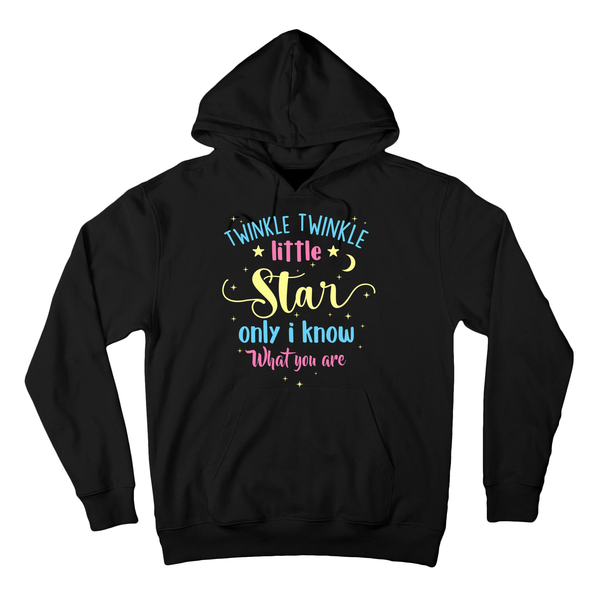 Twinkle Twinkle Little Star Gender Reveal Party Baby Shower Tall Hoodie