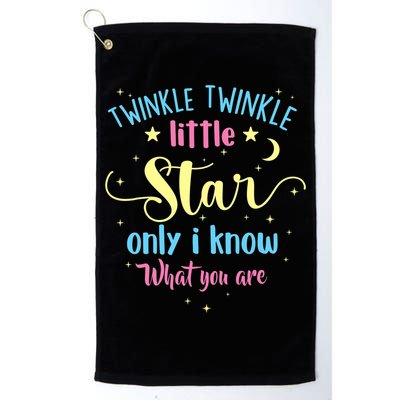 Twinkle Twinkle Little Star Gender Reveal Party Baby Shower Golf Towel