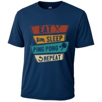 Table Tennis Lover Eat Sleep Ping Pong Repeat Performance Shirt
