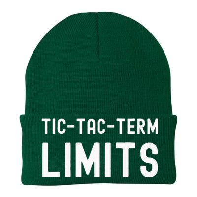 Tictac Term Limits Funny Meme Trending Knit Cap Winter Beanie