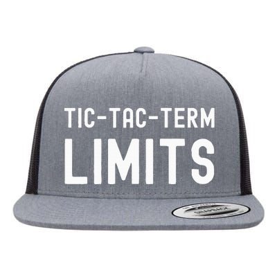 Tictac Term Limits Funny Meme Trending Flat Bill Trucker Hat